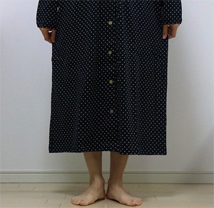 前開きネグリジェ