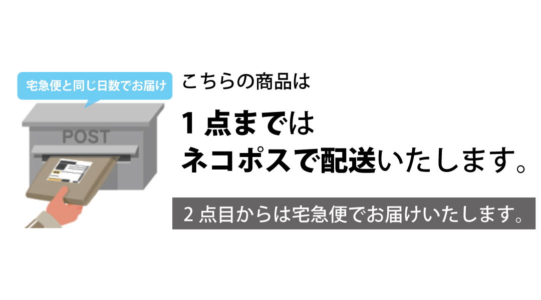 ネコポス発送について